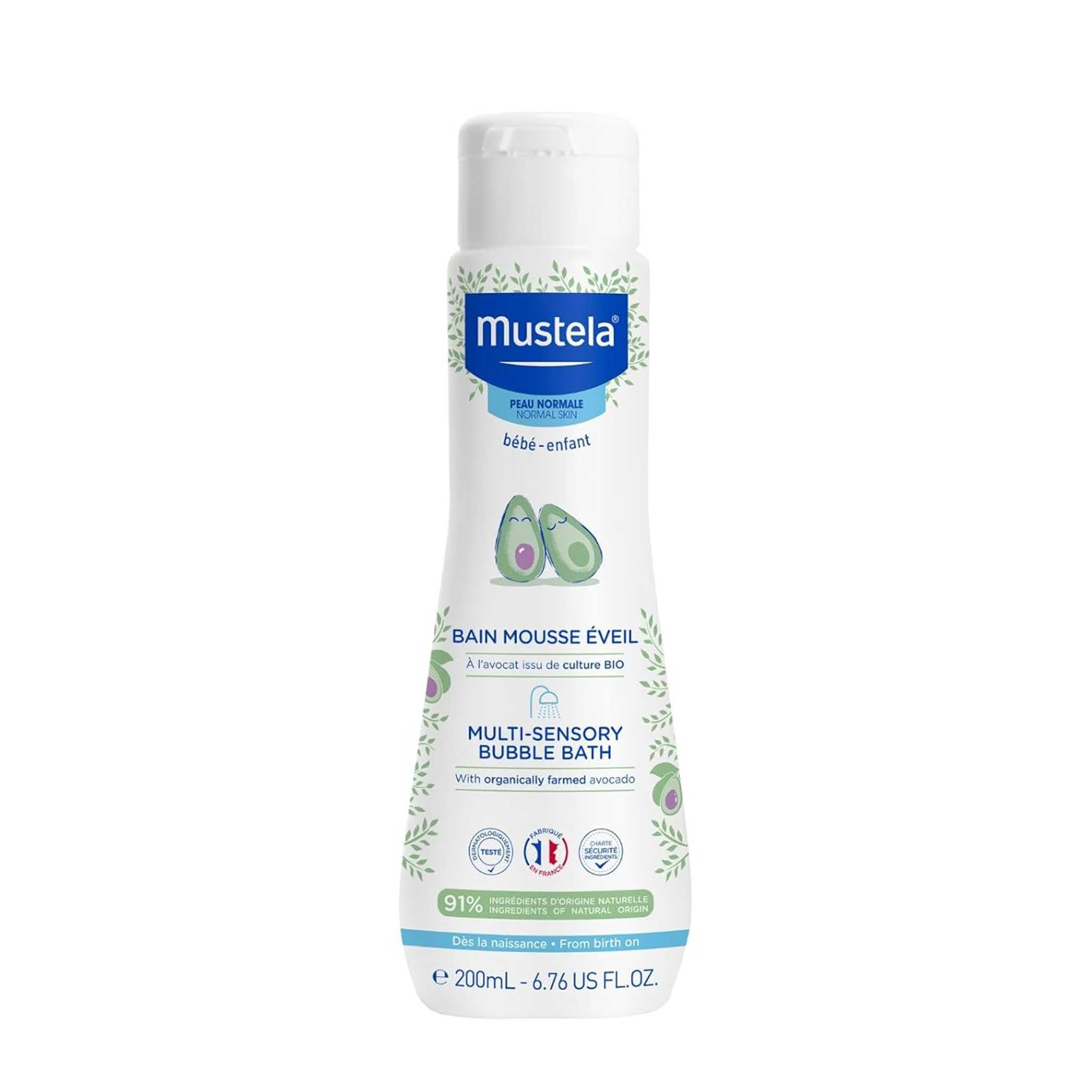 Mustela Multi-Sensory Bubble Bath – Gentle & Fun Foaming Cleanser Mustela Multi-Sensory Bubble Bath – Gentle & Fun Foaming Cleanser