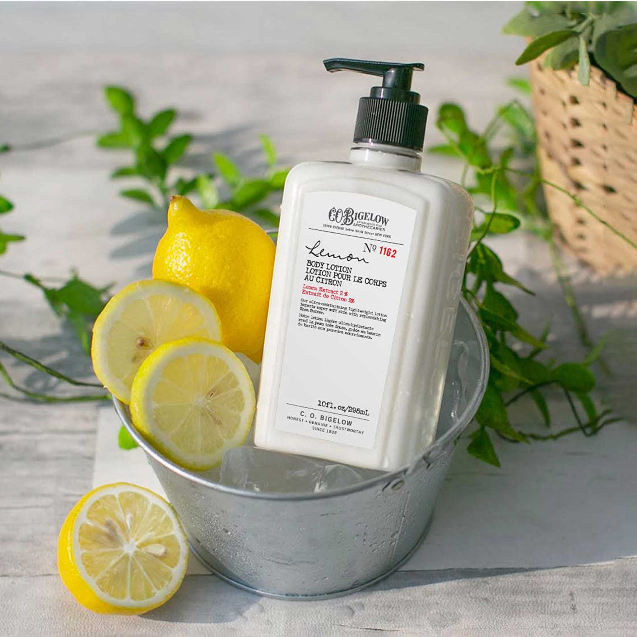 C.O. Bigelow Lemon Body Lotion – Ultra-Moisturizing & Skin-Brightening Formula