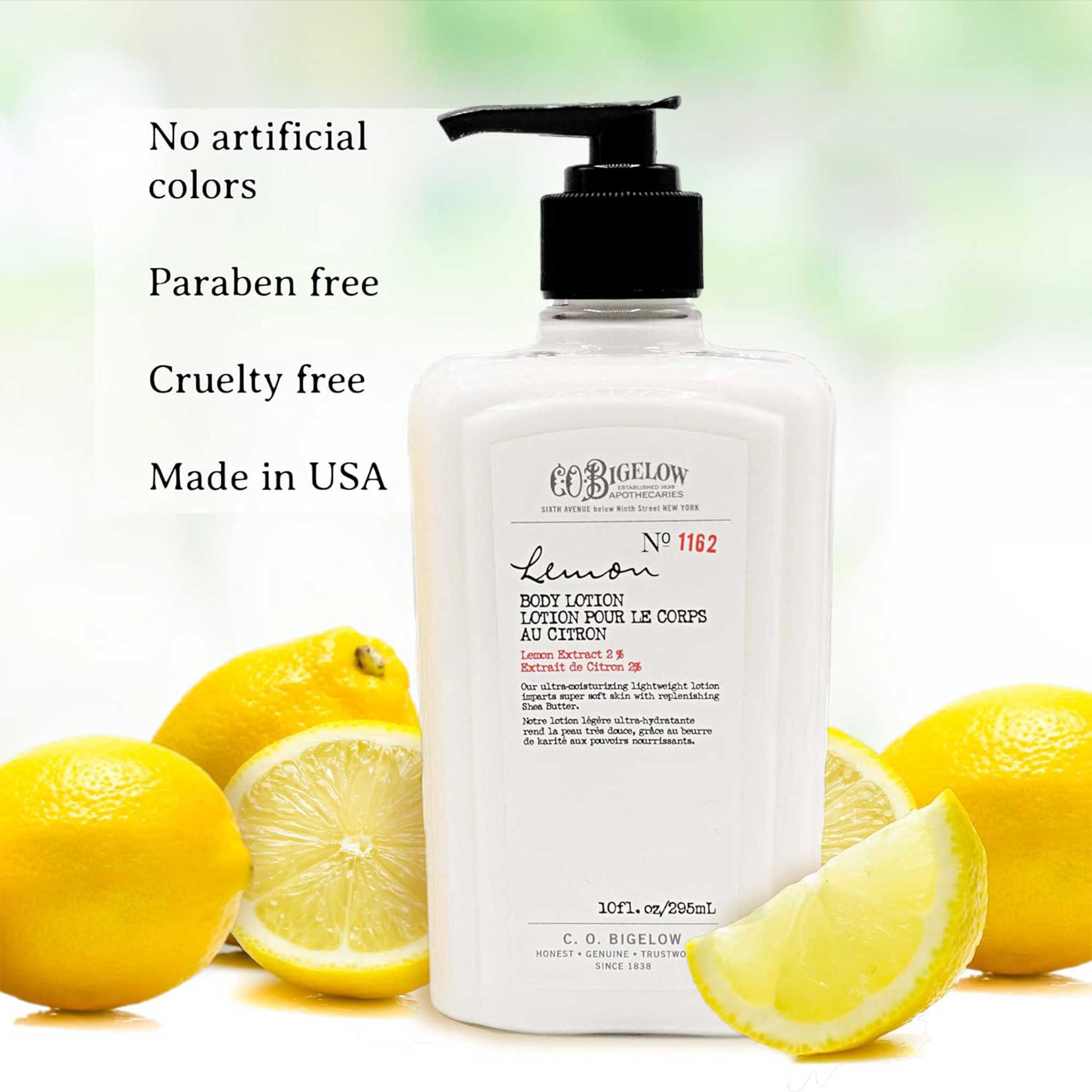 C.O. Bigelow Lemon Body Lotion – Ultra-Moisturizing & Skin-Brightening Formula