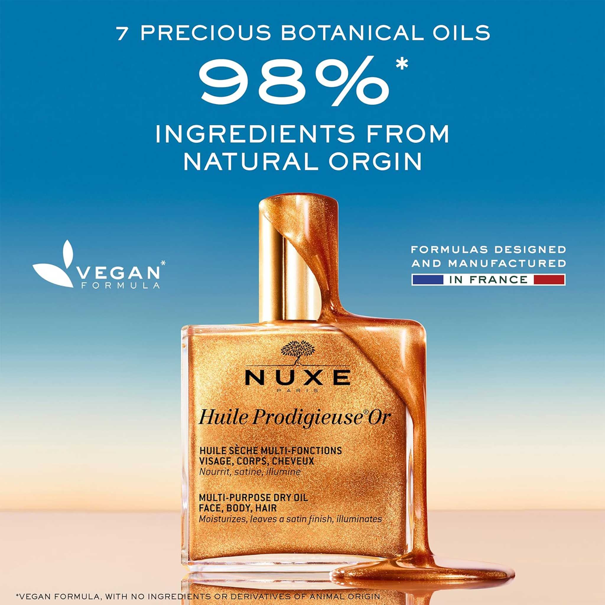 NUXE Huile Prodigieuse Or – Shimmering Multi-Purpose Dry Oil