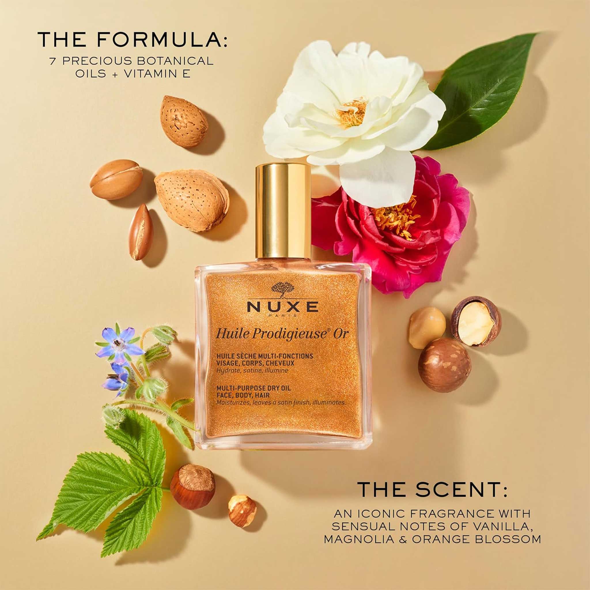 NUXE Huile Prodigieuse Or – Shimmering Multi-Purpose Dry Oil