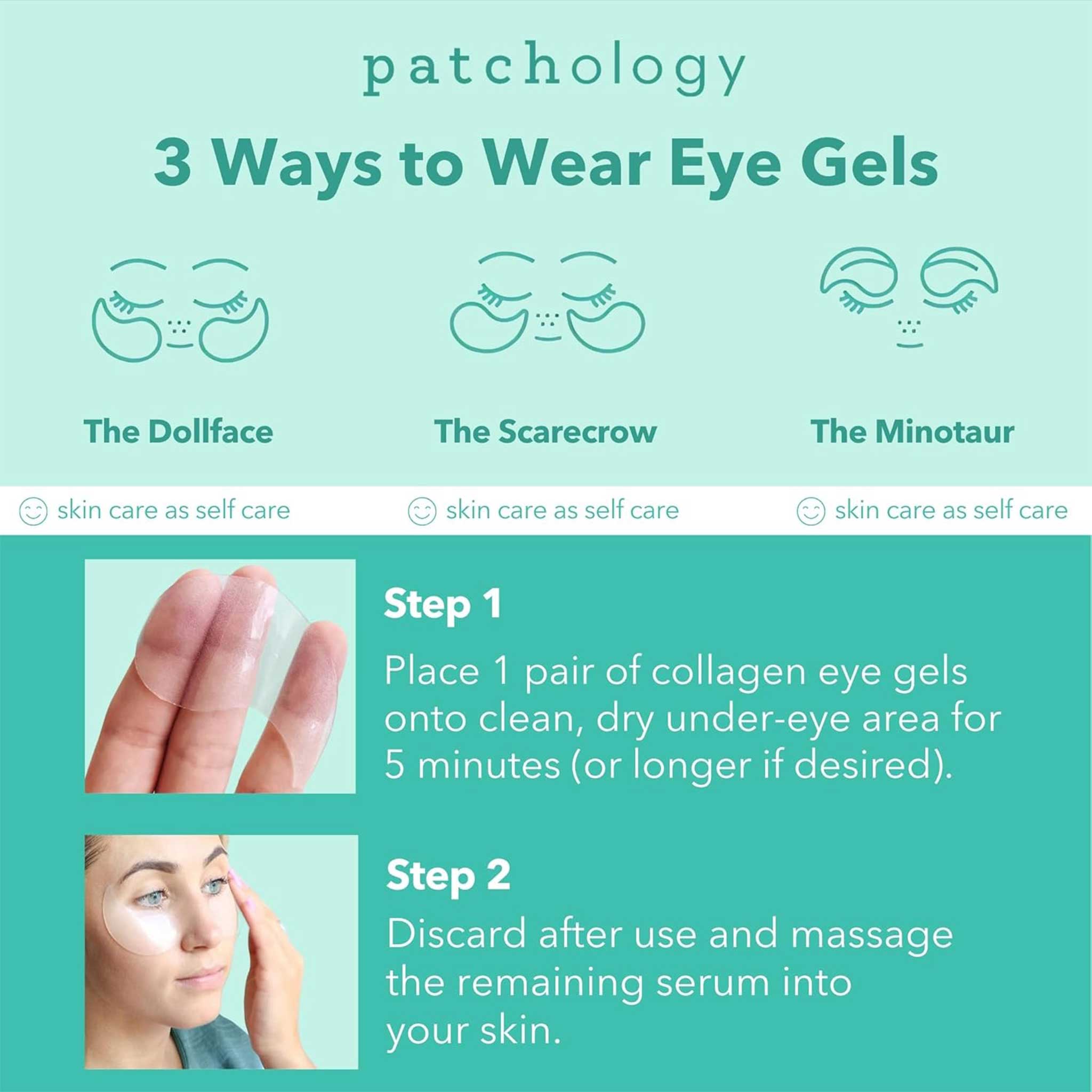 Patchology FlashPatch Rejuvenating Eye Gels – 50 Pairs