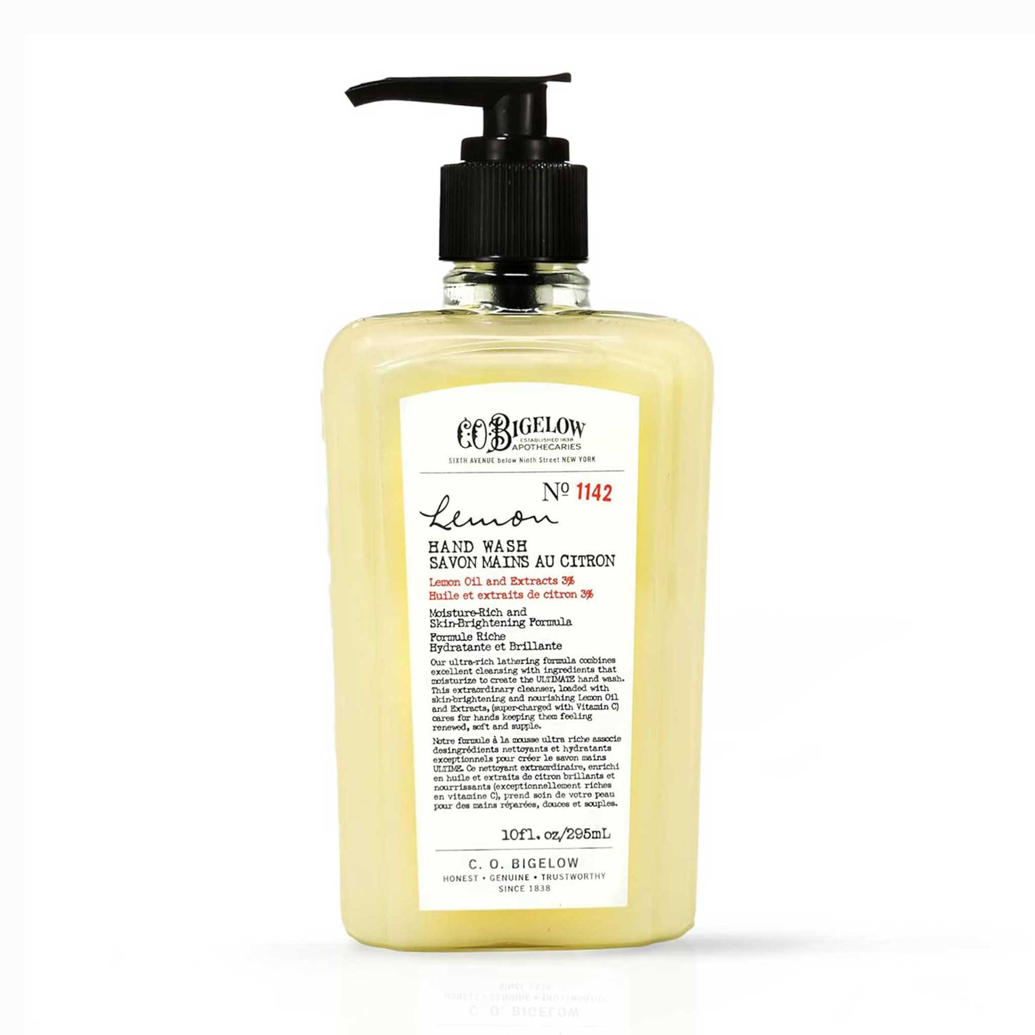 C.O. Bigelow Lemon Hand Wash – Nourishing & Skin-Brightening Cleanser