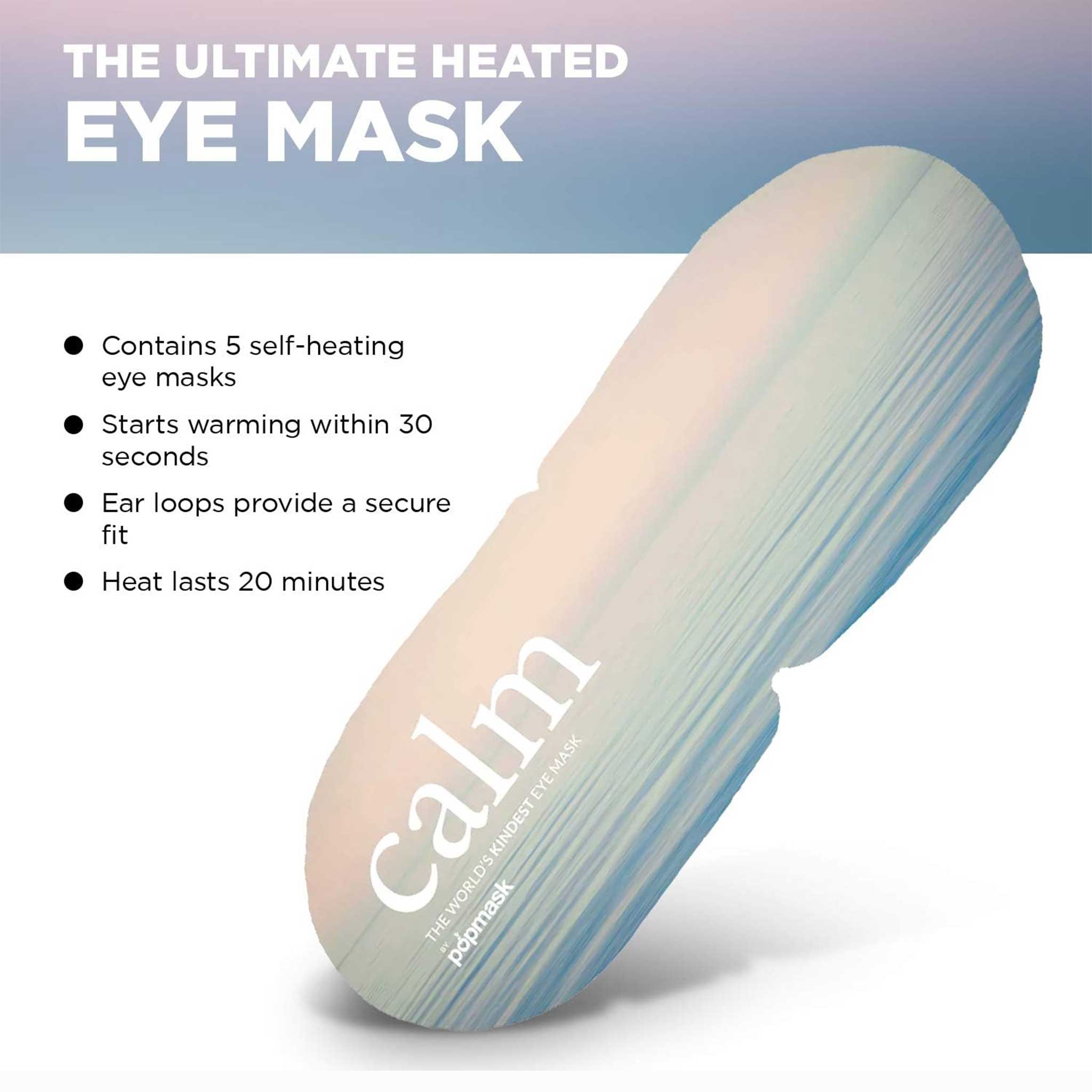 Popmask Calm – Chamomile Scented Self-Heating Eye Mask