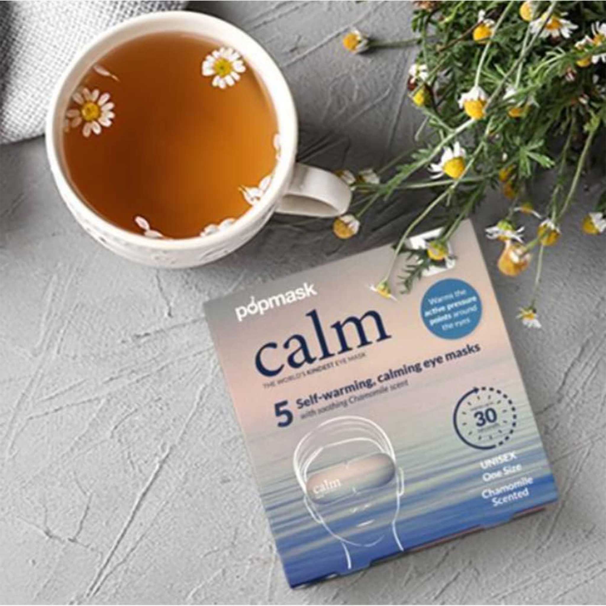 Popmask Calm – Chamomile Scented Self-Heating Eye Mask