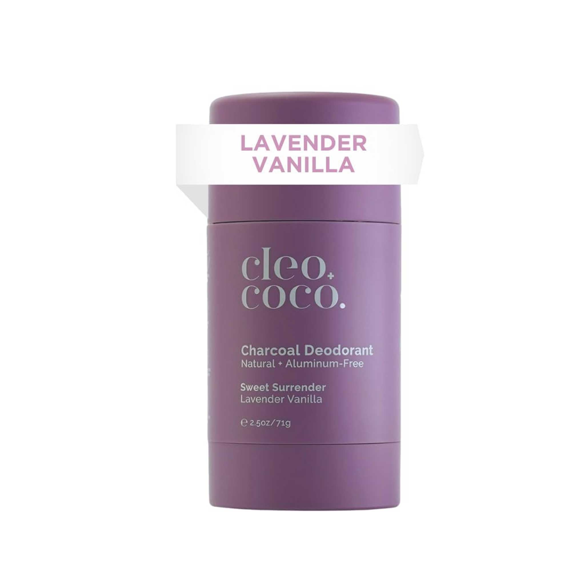 Cleo + Coco Extra Strength Natural Deodorant – Lavender Vanilla