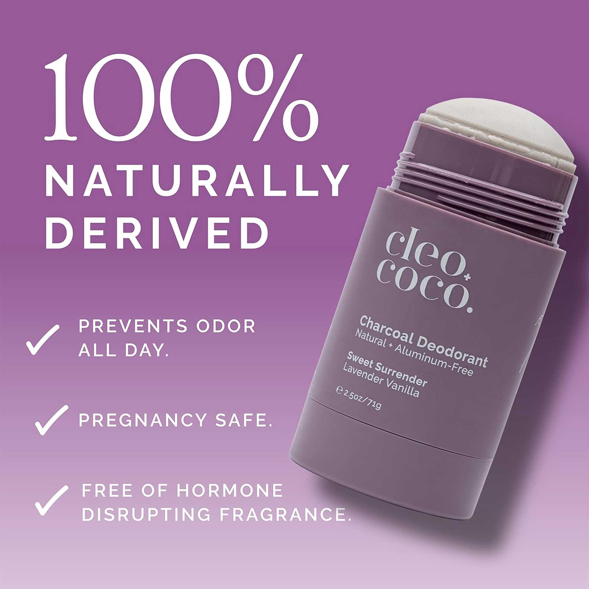 Cleo + Coco Extra Strength Natural Deodorant – Lavender Vanilla