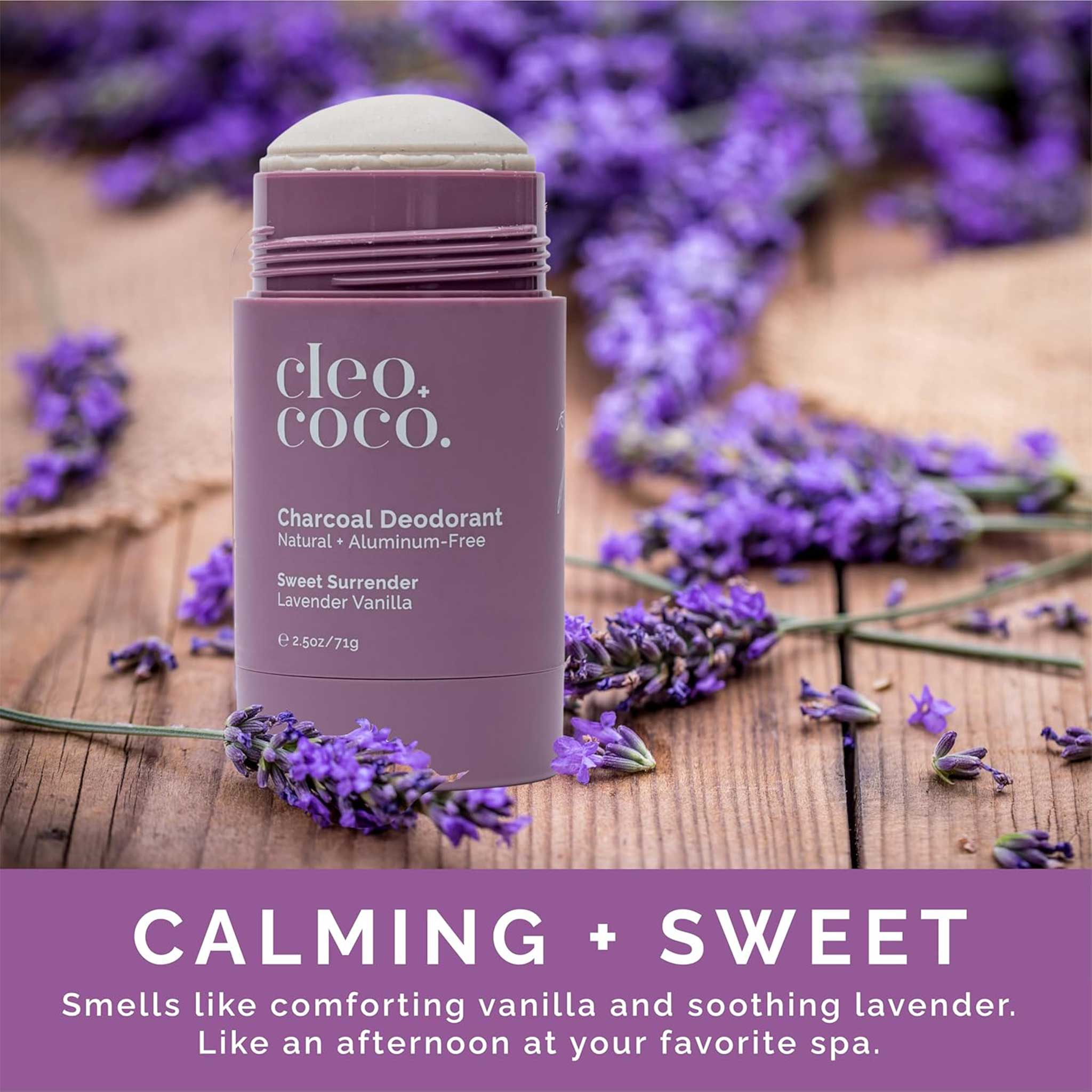 Cleo + Coco Extra Strength Natural Deodorant – Lavender Vanilla