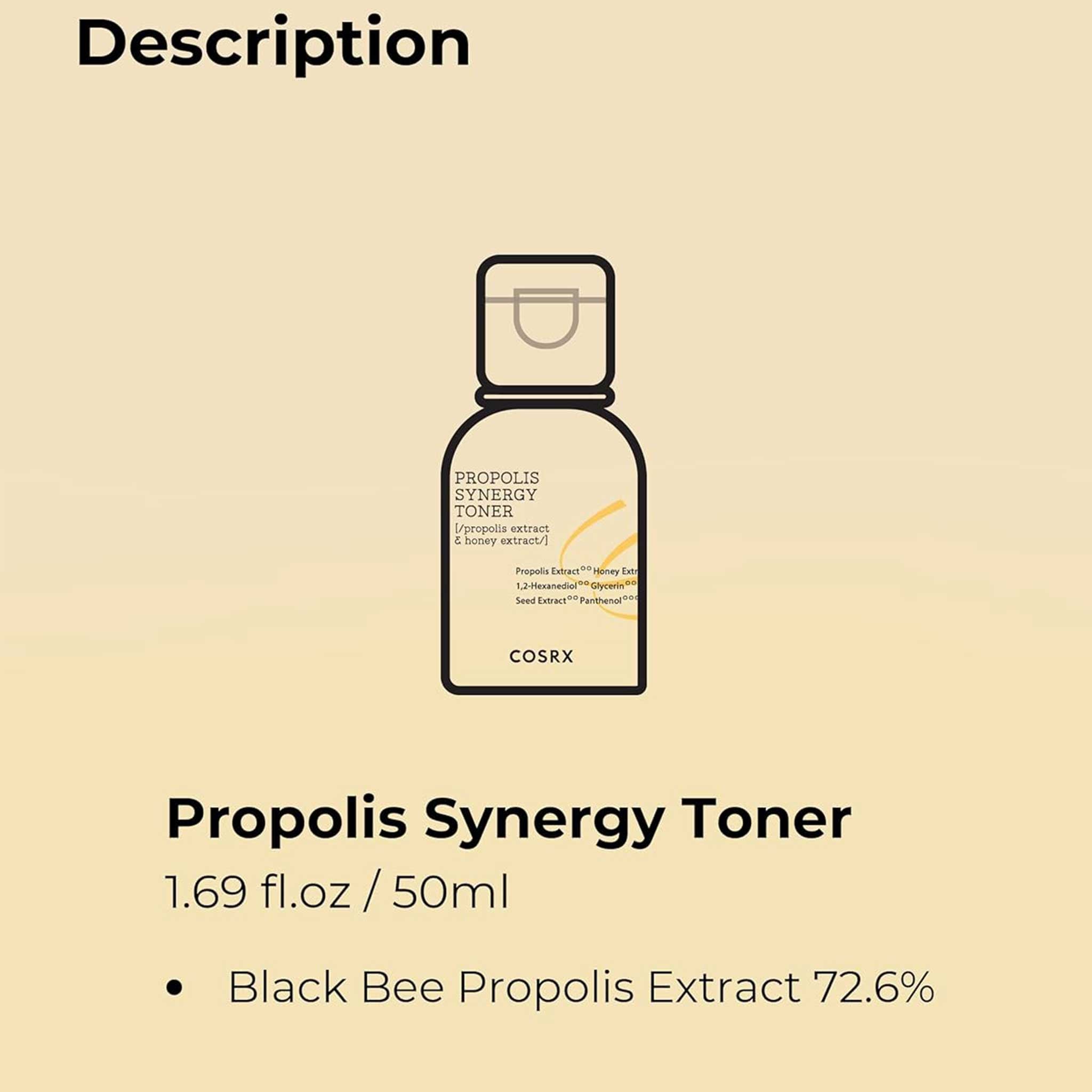 COSRX Propolis Synergy Toner – Nourishing & Glow-Boosting Face Toner