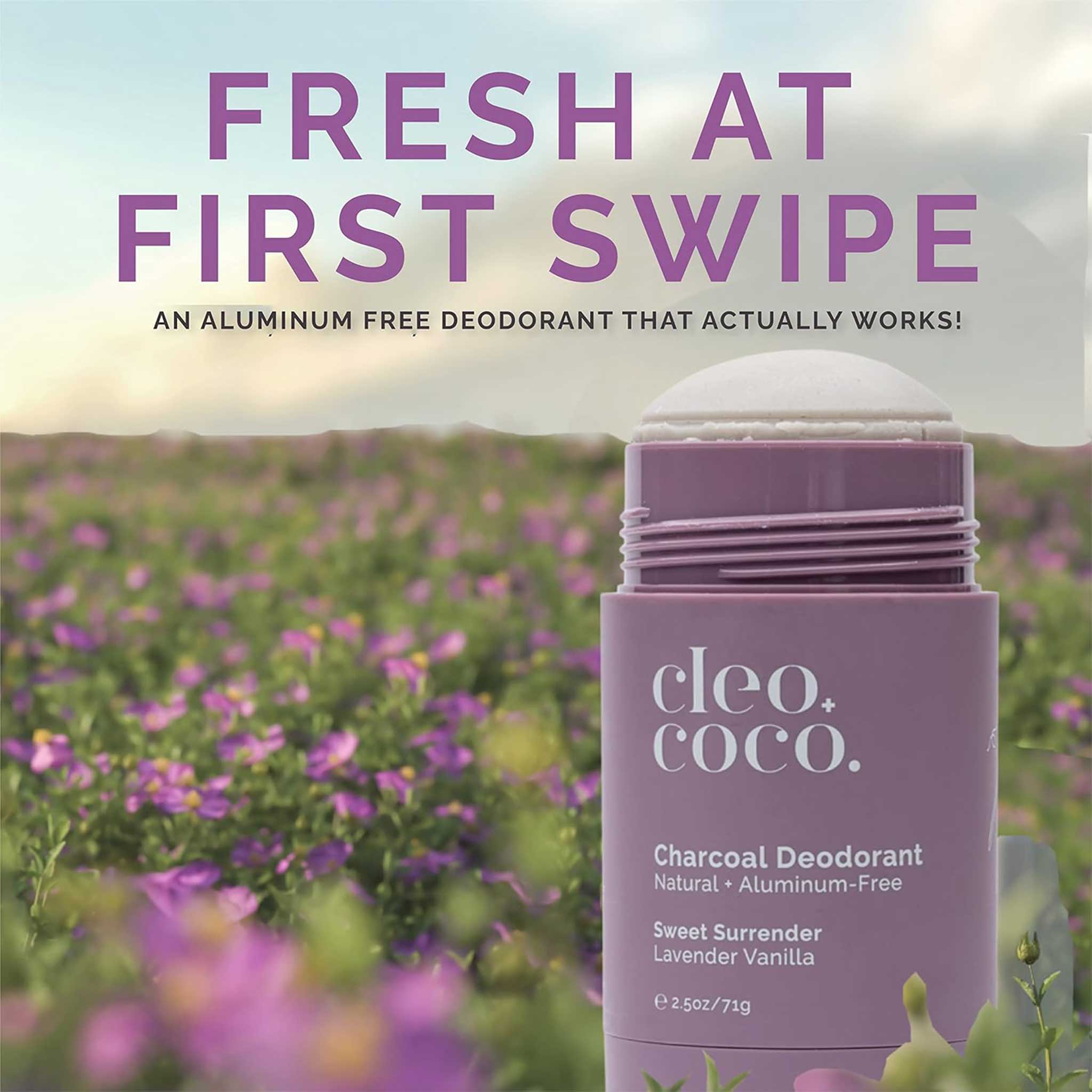 Cleo + Coco Extra Strength Natural Deodorant – Lavender Vanilla