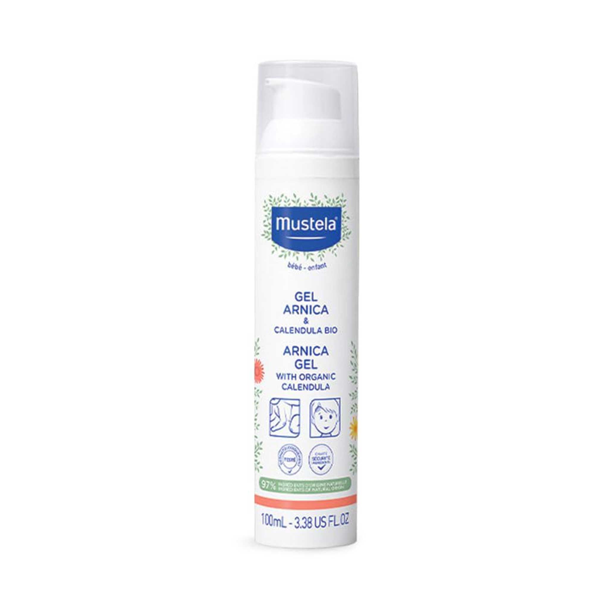 シャノンマーレェ Qシリーズ QSクリーム130g Mustela Arnica Gel with Organic Calendula – Soothing Relief for