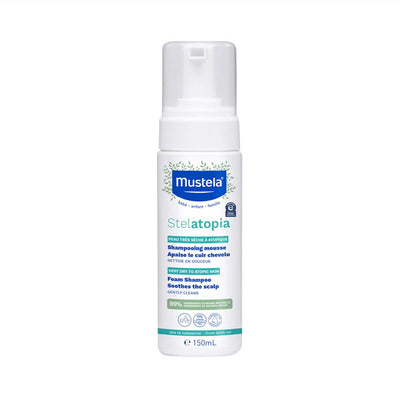 Mustela Stelatopia Foam Shampoo – Soothing Care for Eczema-Prone Skin