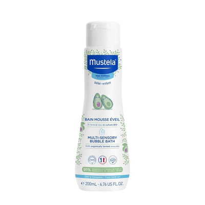 Mustela Multi-Sensory Bubble Bath – Gentle & Fun Foaming Cleanser
