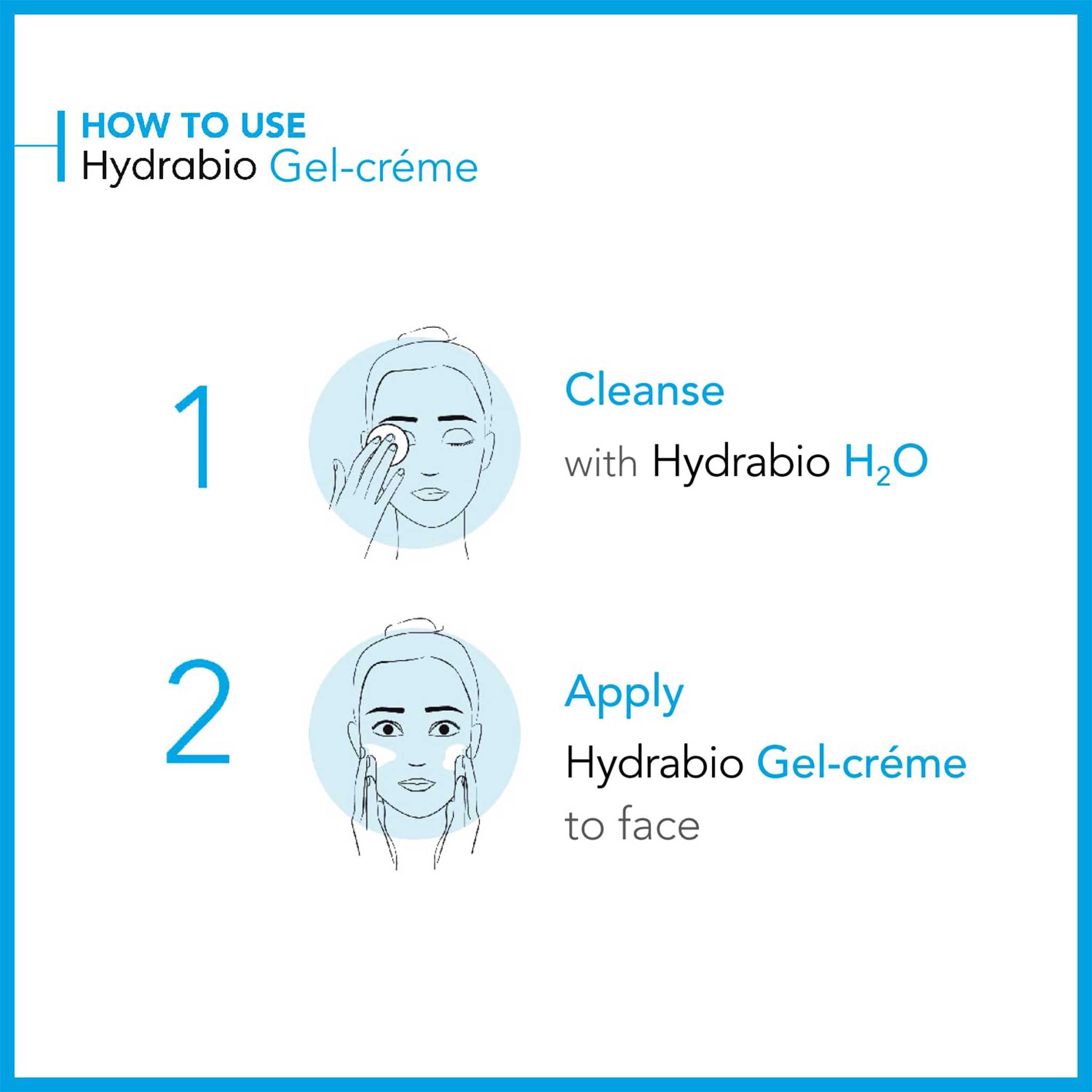 Bioderma Hydrabio Gel-Cream – Lightweight Hydration & Radiance