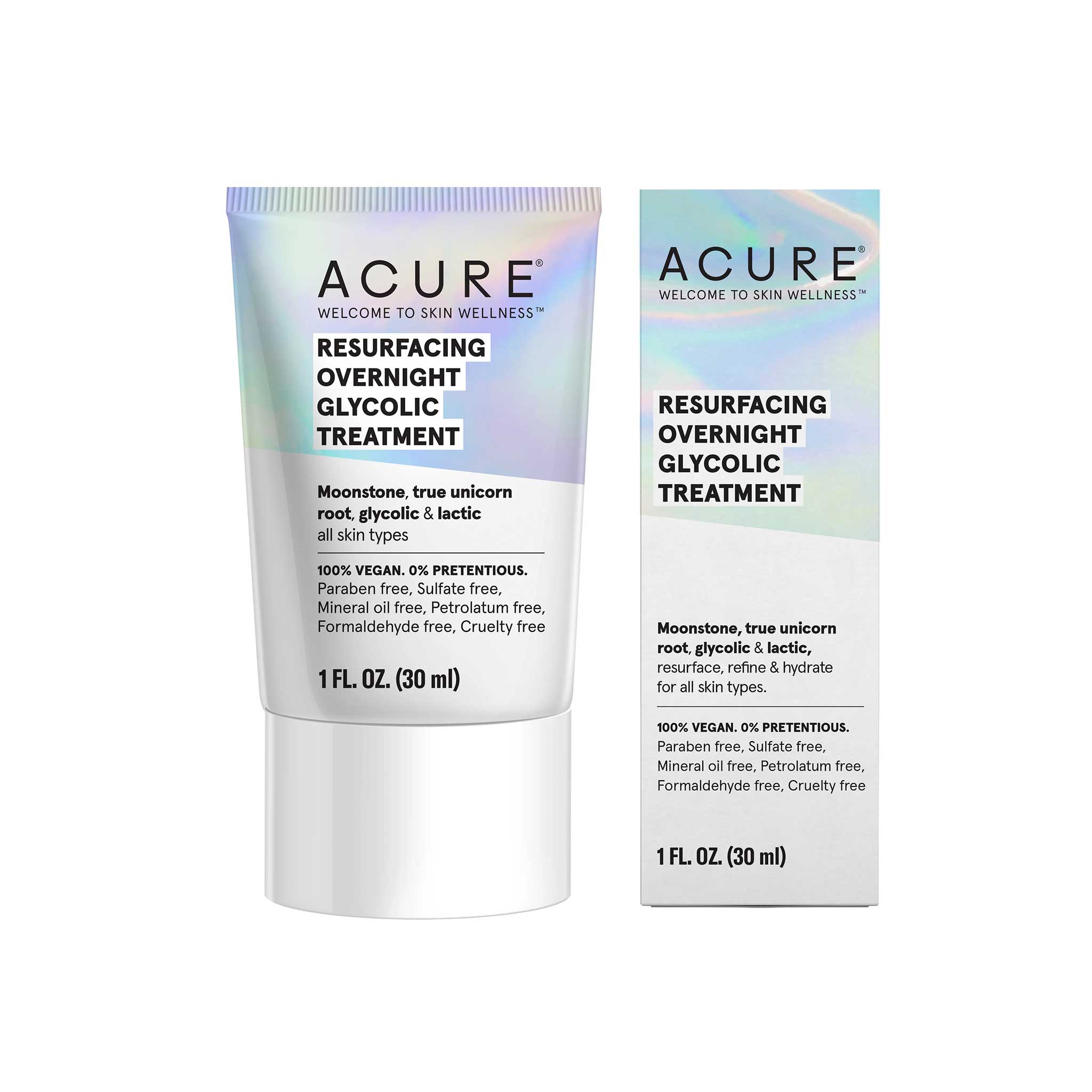 ACURE Resurfacing Overnight Glycolic Treatment