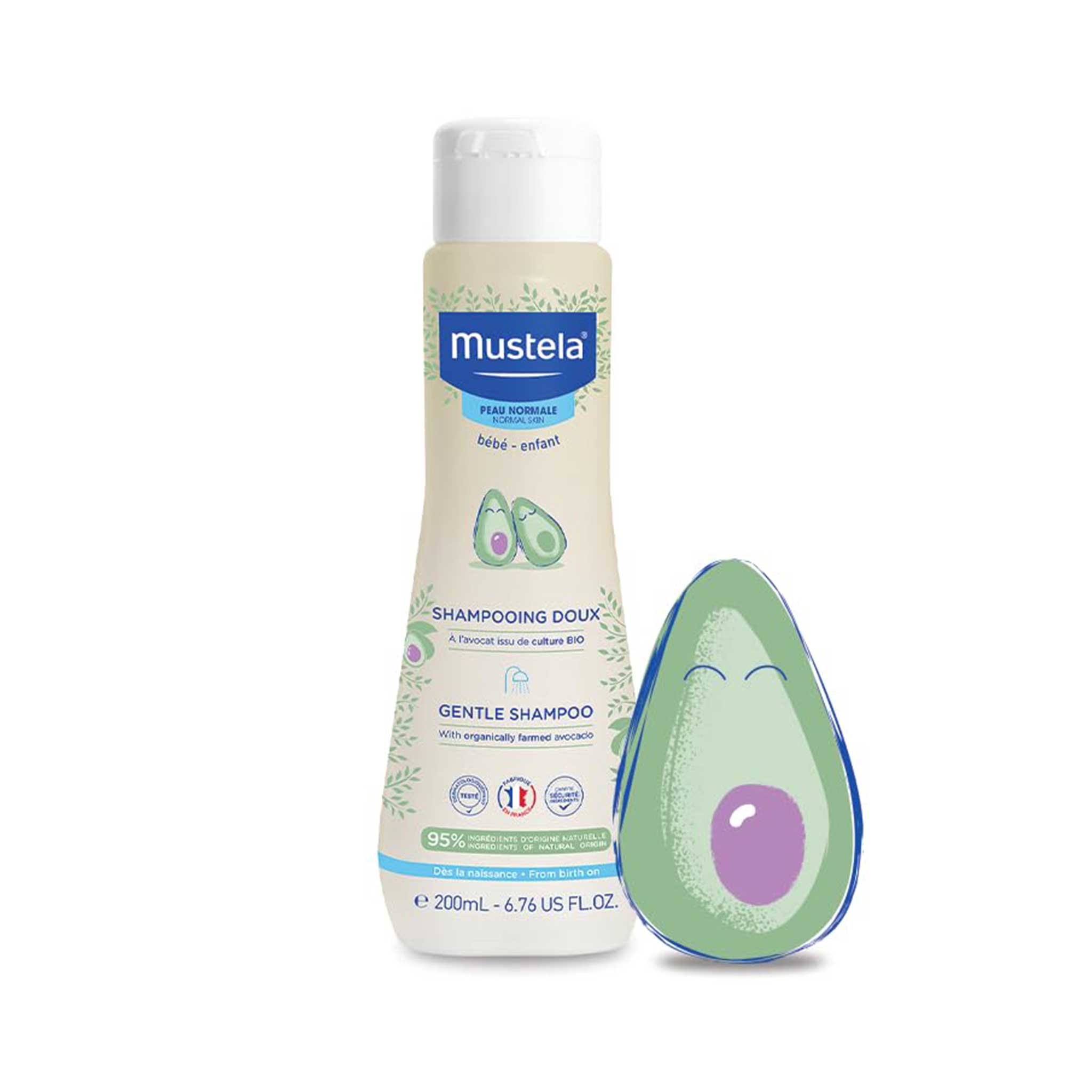 Mustela Gentle Shampoo – Tear-Free Baby Hair Care