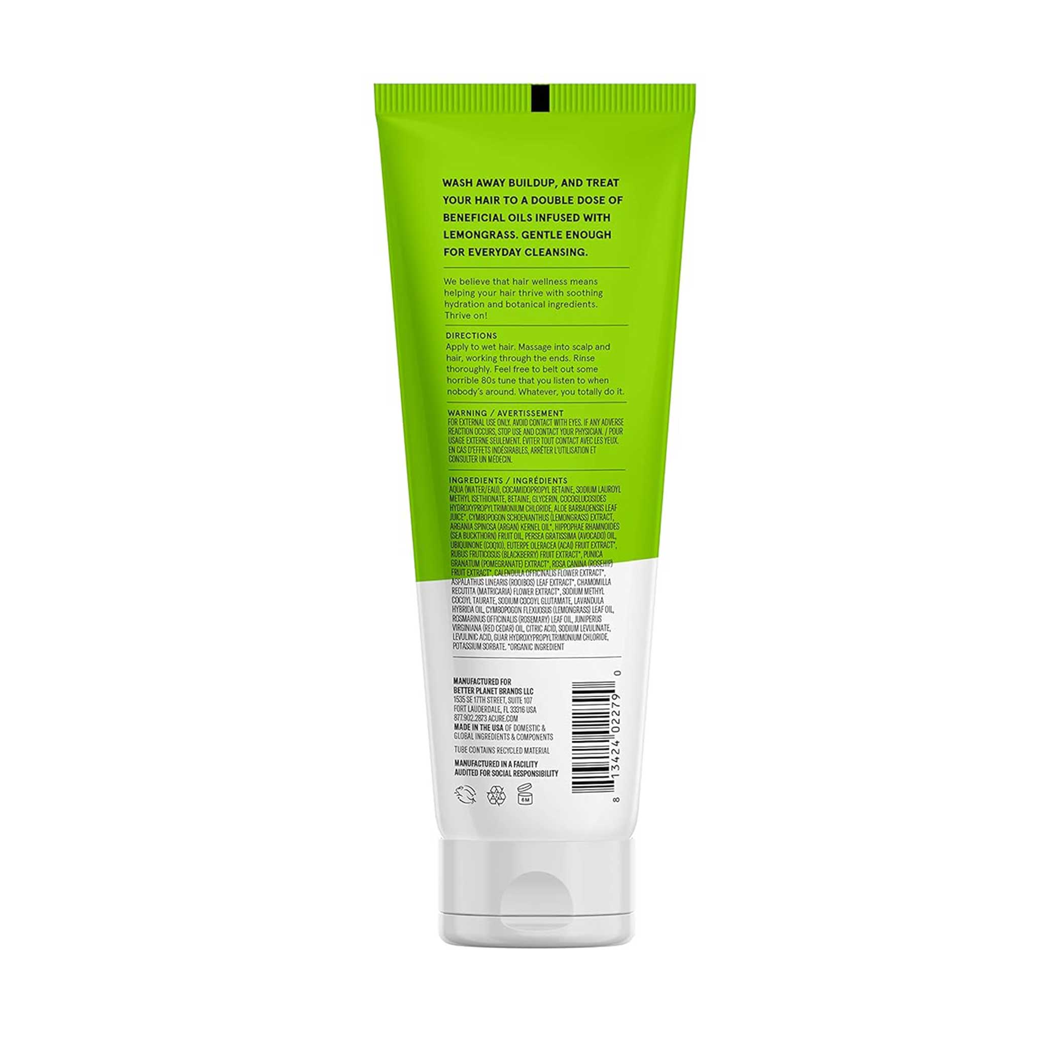 ACURE Curiously Clarifying Shampoo