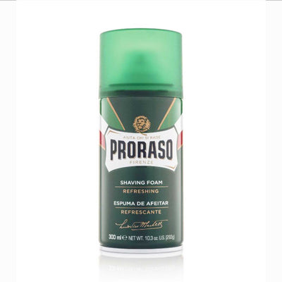 PRORASO Refreshing & Toning Shaving Foam – Rich Lather & Smooth Glide
