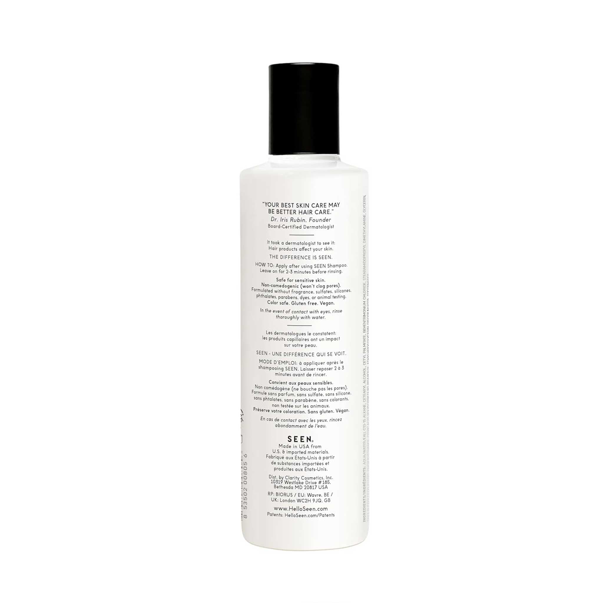 SEEN Fragrance-Free Conditioner – Hydrating & Frizz Control